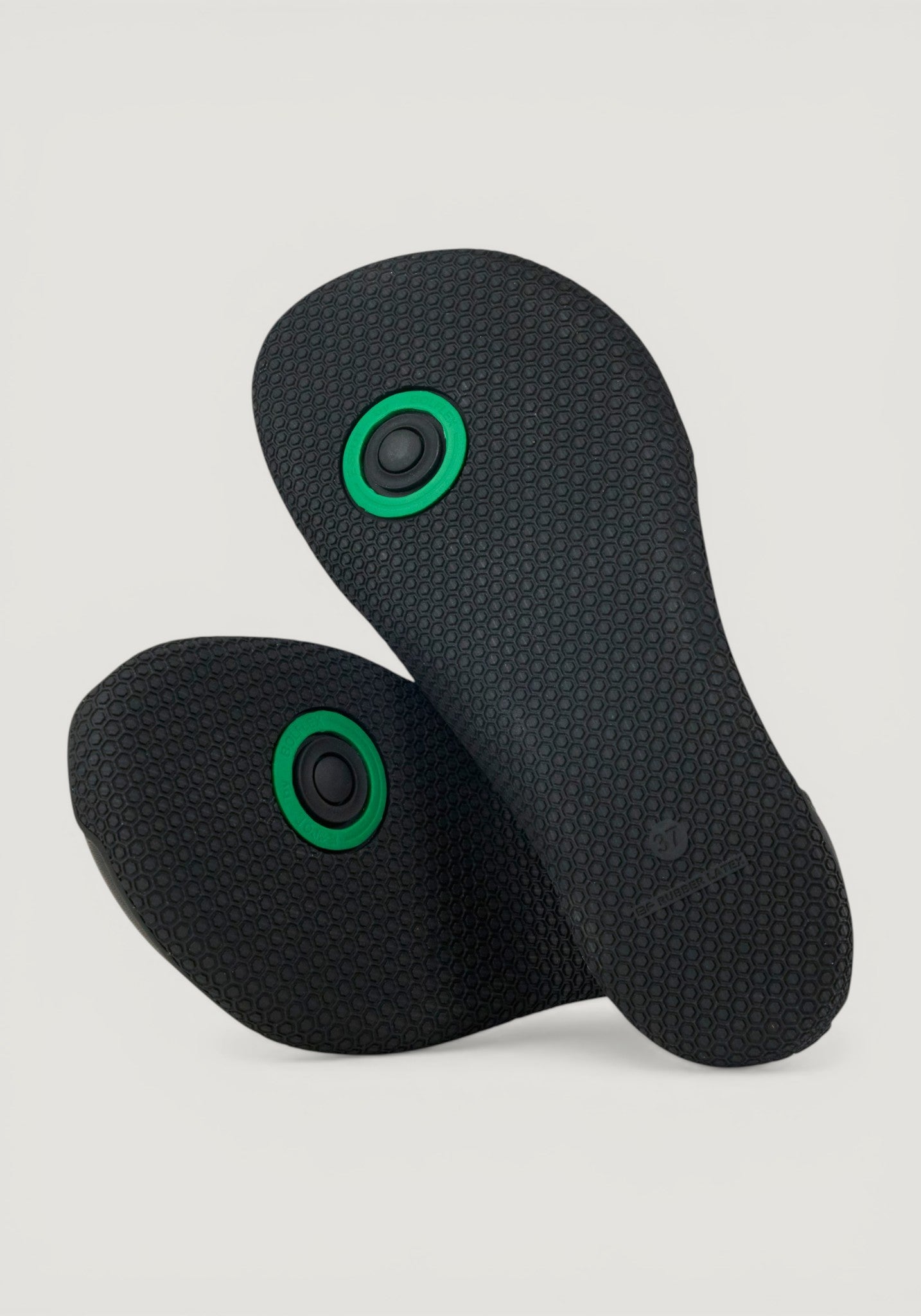 Balerini Barefoot din piele - Valeria Black