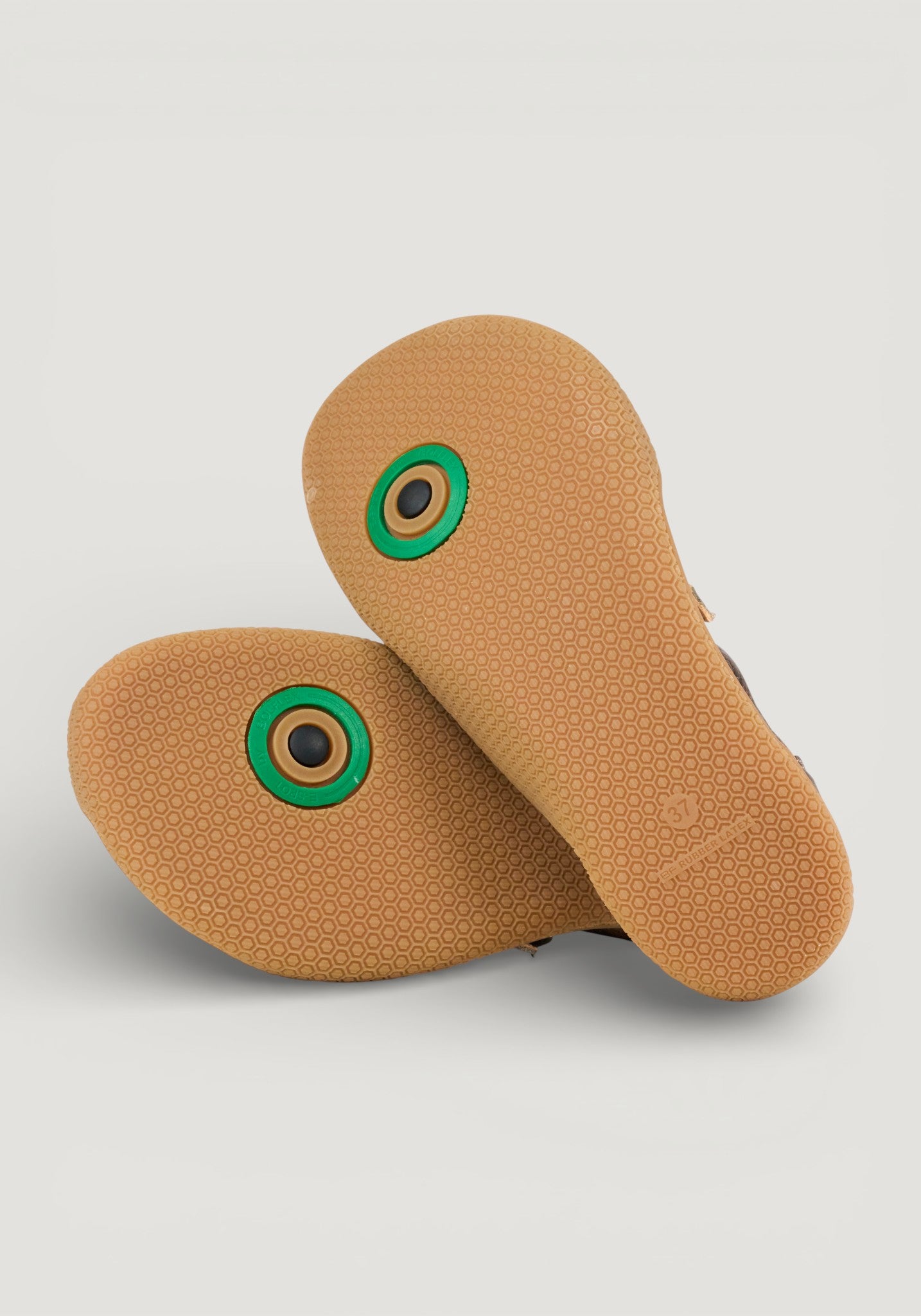 Balerini Barefoot din piele - Valeria Bronze