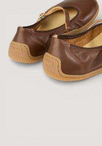 Balerini Barefoot din piele - Valeria Brown