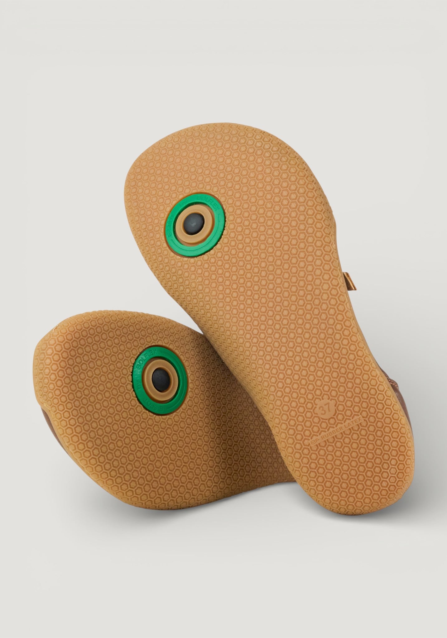 Balerini Barefoot din piele - Valeria Brown