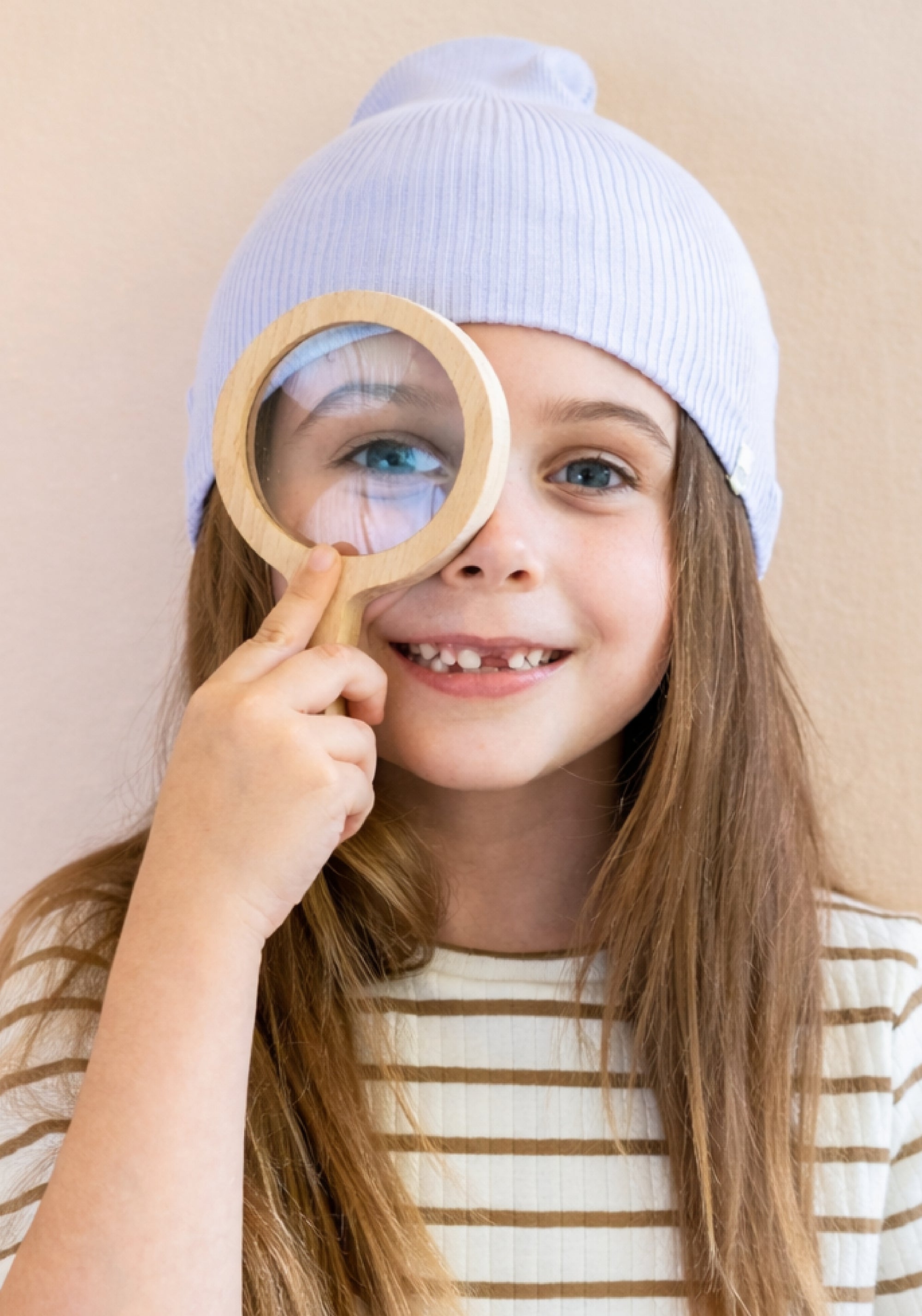 Căciulă seamless dublată din mătase - Bambi Mauve