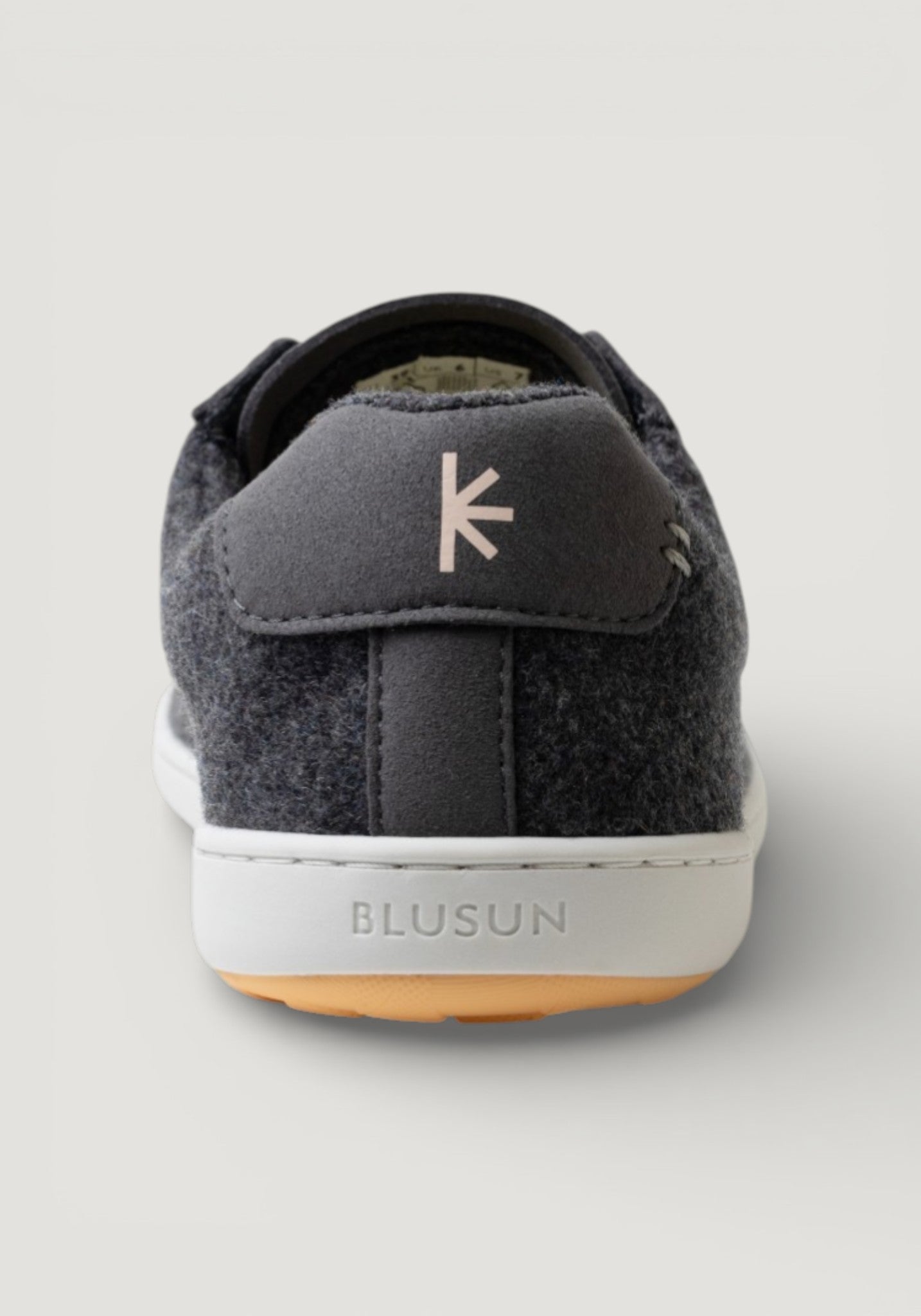 Sneakers Barefoot adulți din lana - Grey