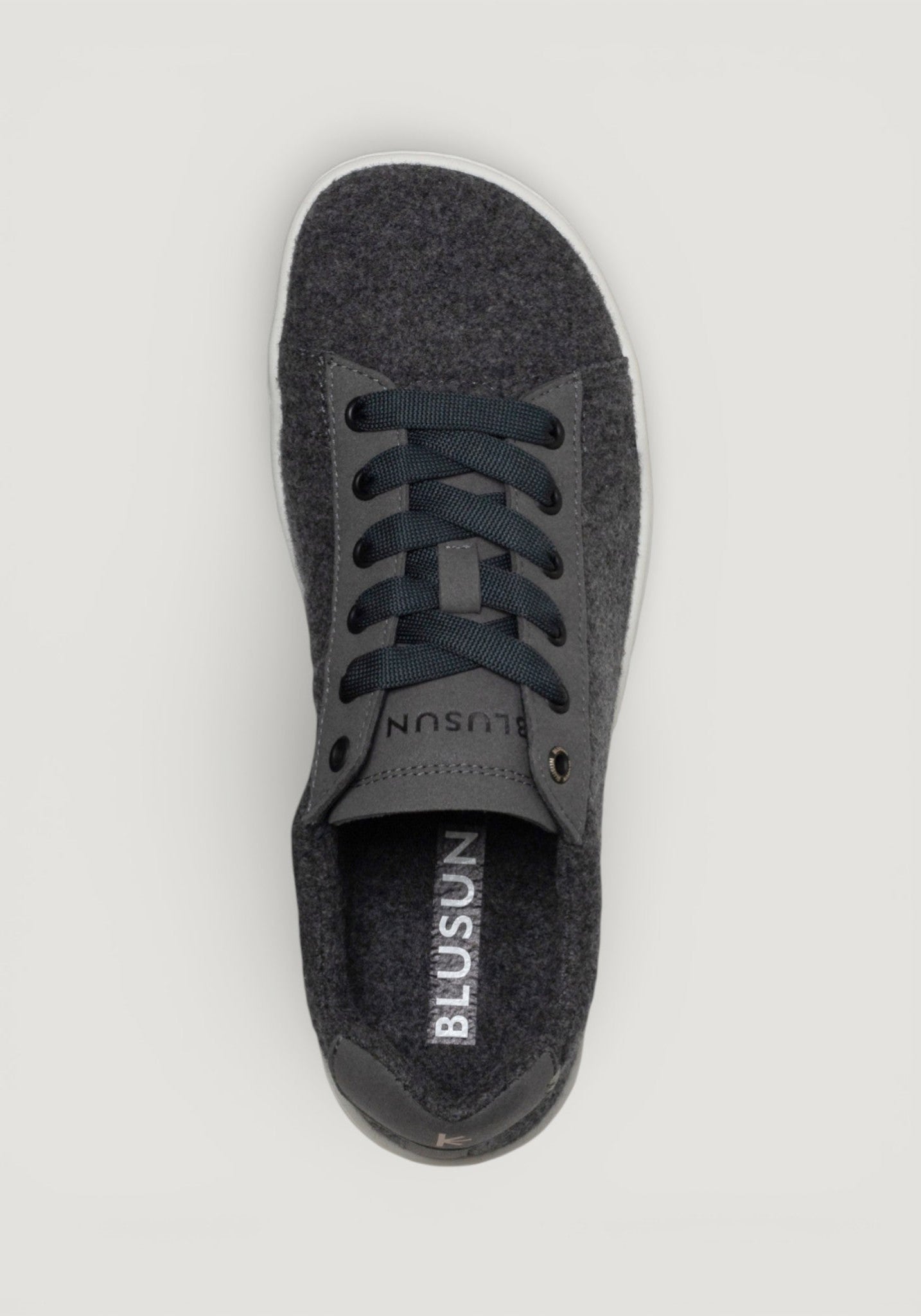 Sneakers Barefoot adulți din lana - Grey