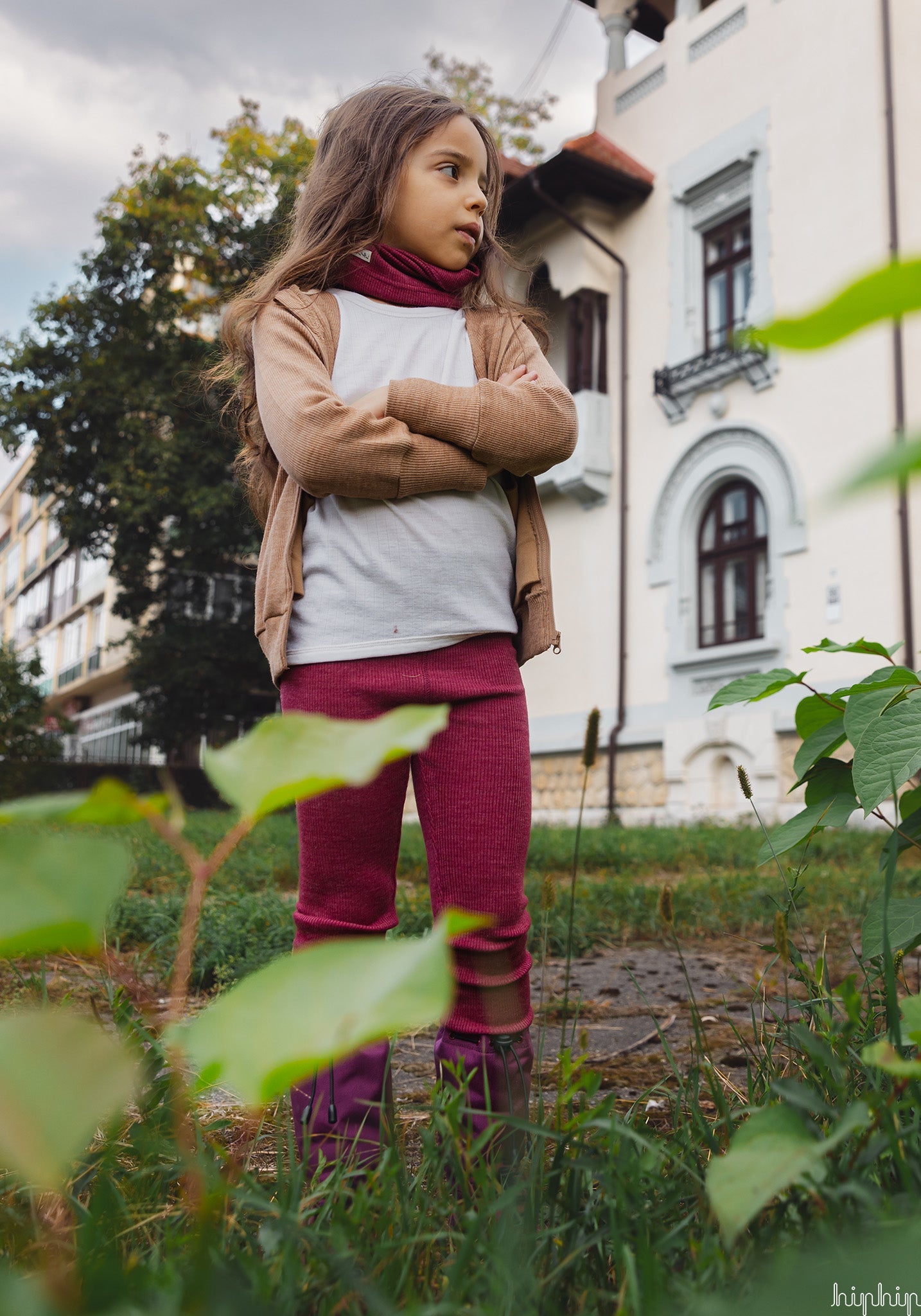 Bluză lână merinos - Basic White Joha HipHip.ro