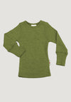 Bluză lână merinos - Garden Moss Green