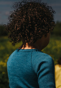 Bluză lână merinos - Henley Pockets Sea Grotto ManyMonths HipHip.ro