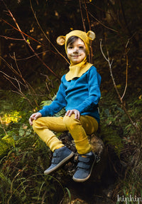 Bluză lână merinos - Henley Pockets Sea Grotto ManyMonths HipHip.ro