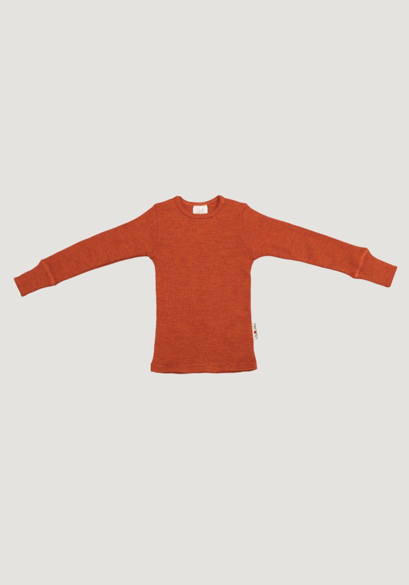 Bluză lână merinos - Rich Amber