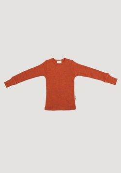 Bluză lână merinos - Rich Amber