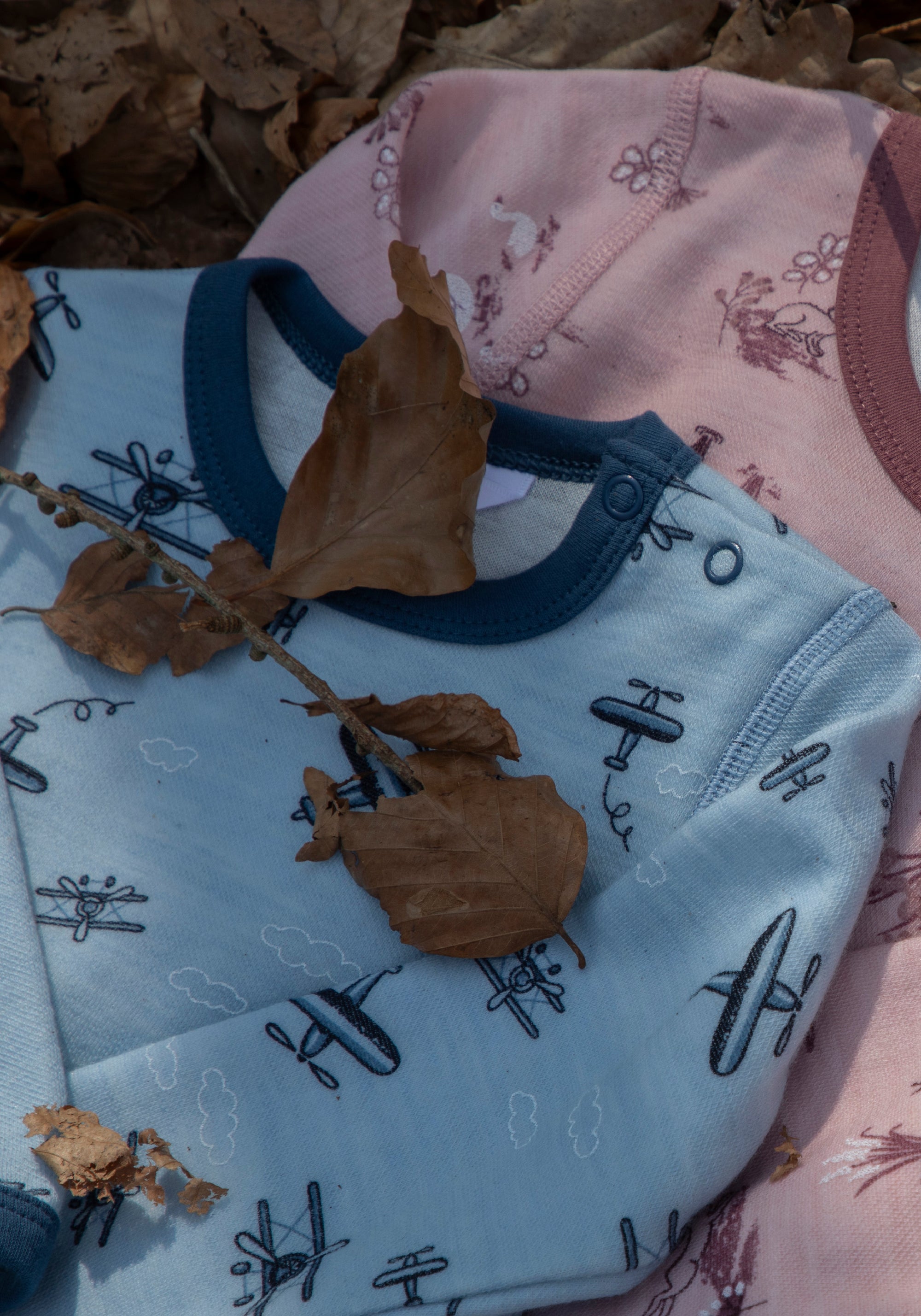 Bluză din lână merinos și bambus - Goose Light Pink