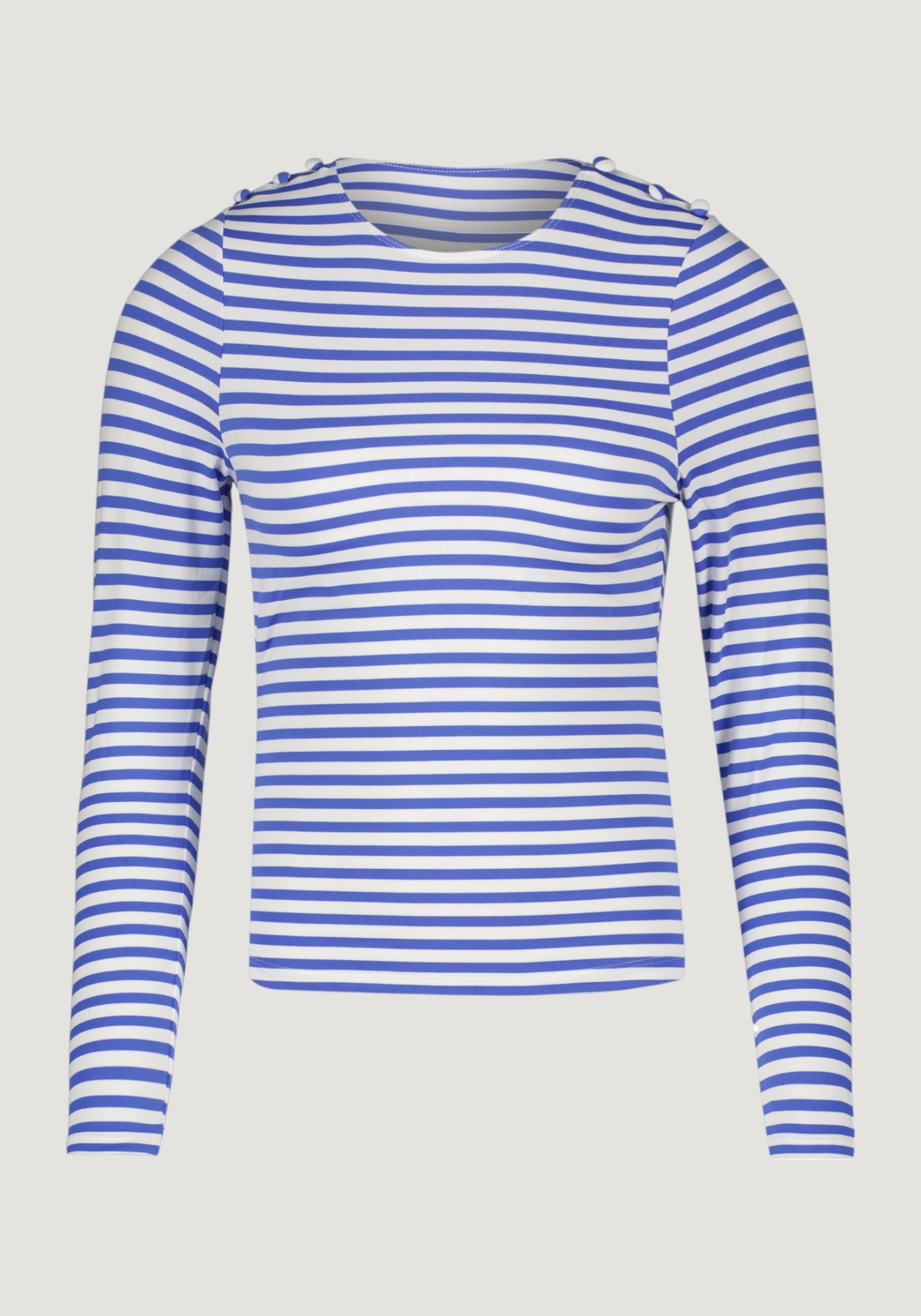 Bluză femei protecție UV - Emma Cobalt Stripe