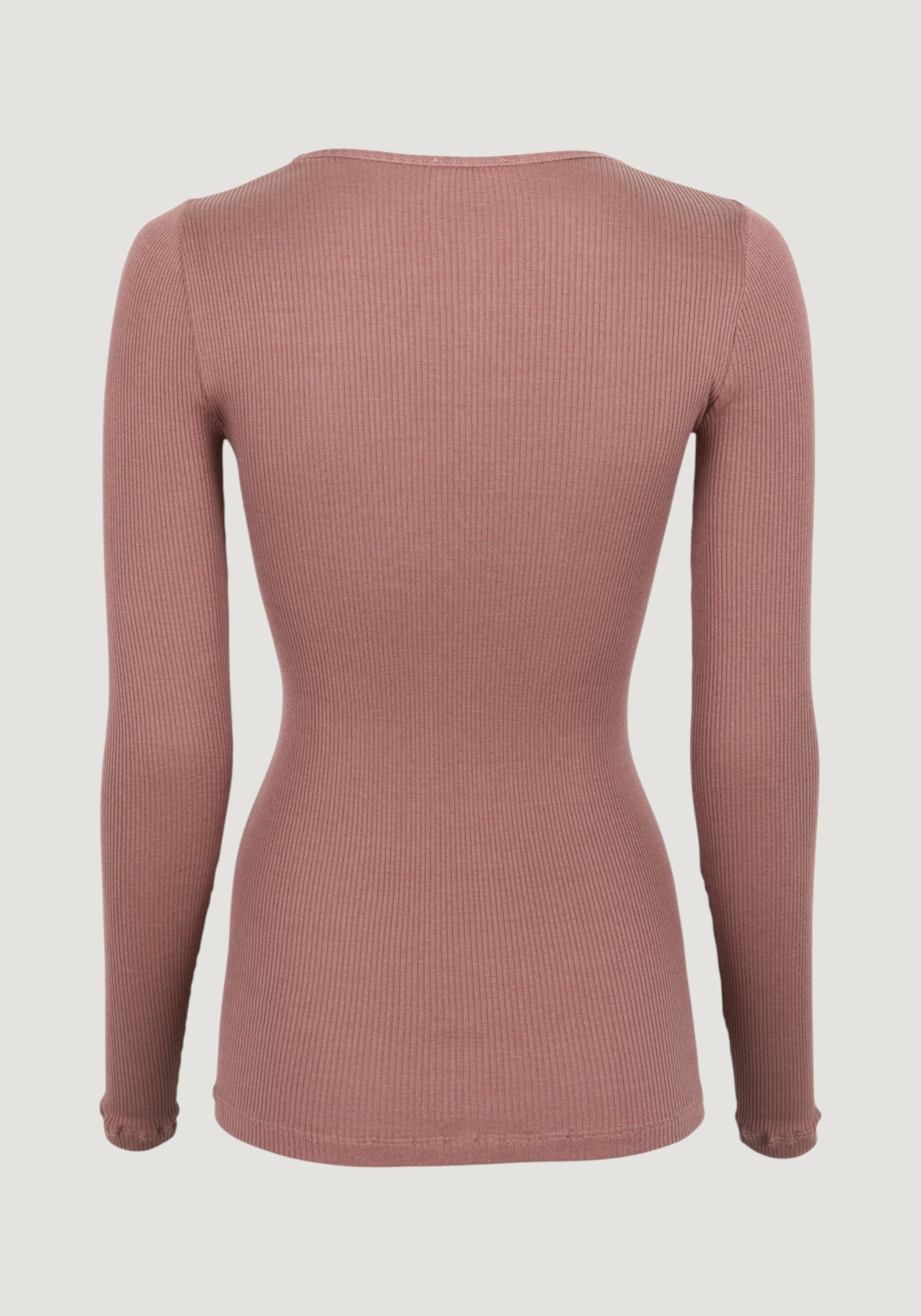 Bluză femei seamless din mătase - Gerda Antique Rose