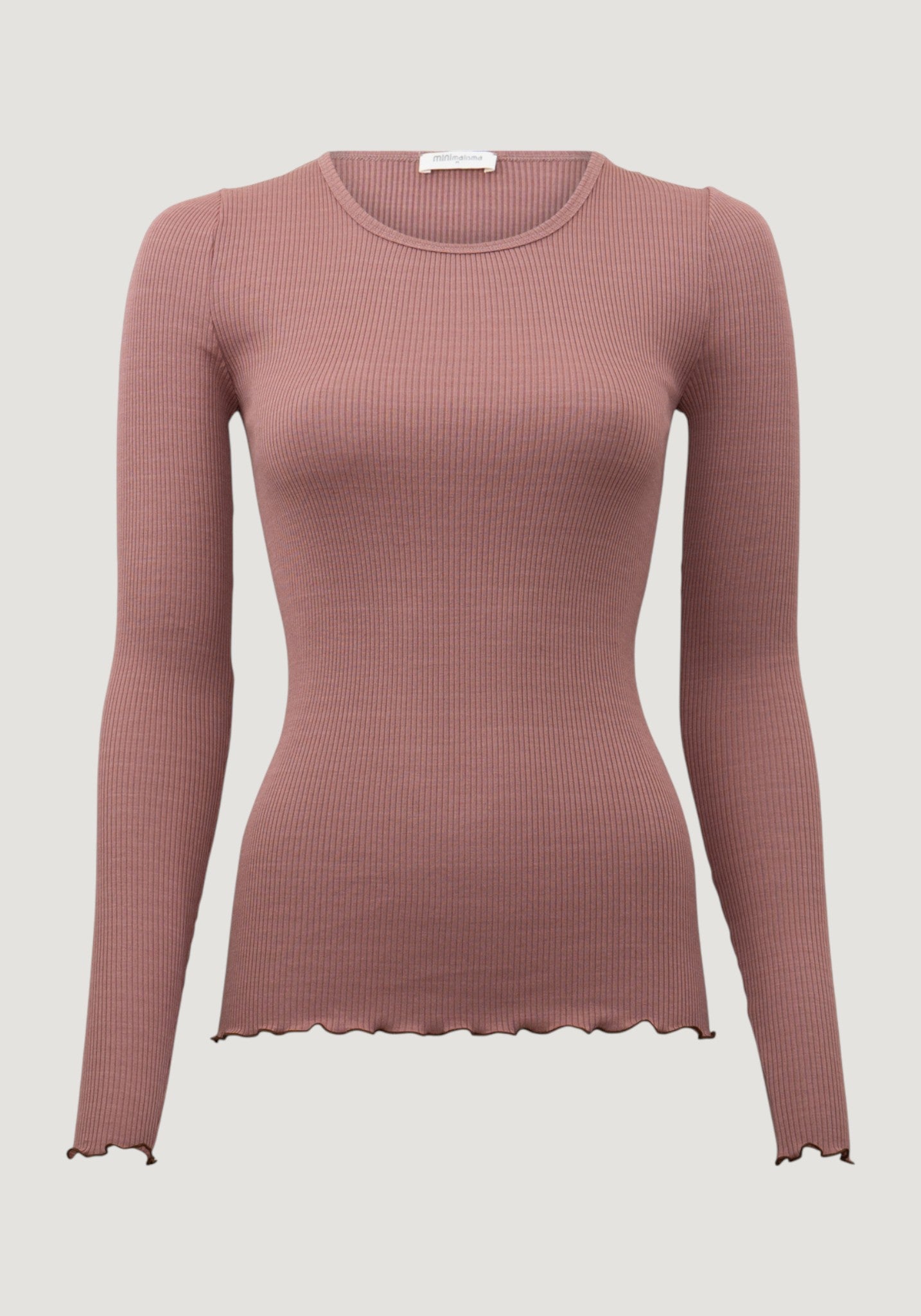 Bluză femei seamless din mătase - Gerda Frill Antique Rose
