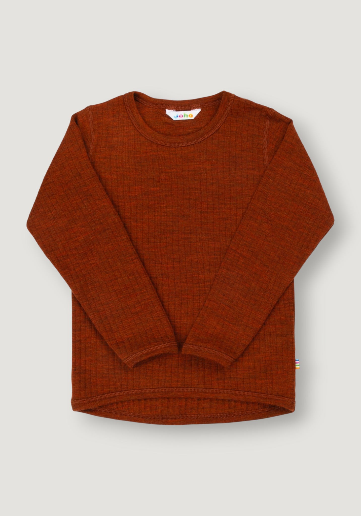 Bluză lână merinos - Basic Russet 80