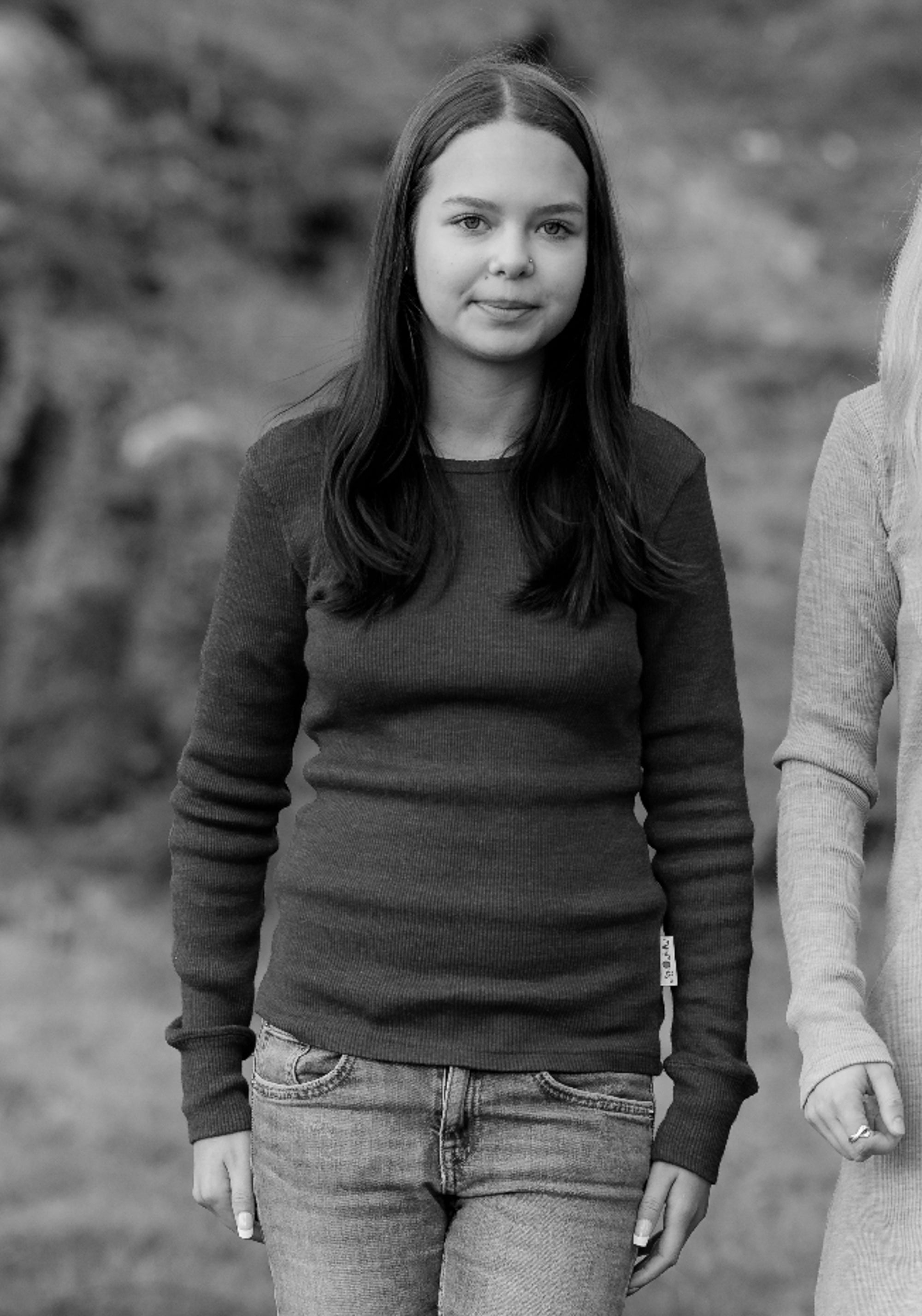 Bluză lână merinos - Driftwood Taupe