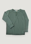 Bluză lână merinos - Single Wool Dark Green 130