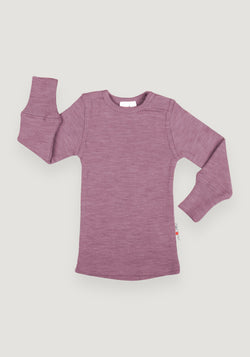 Bluză lână merinos - Vintage Pink Default Title