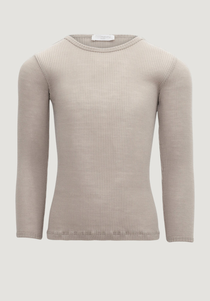 Bluză seamless din lână merinos - Atlantic Hemp