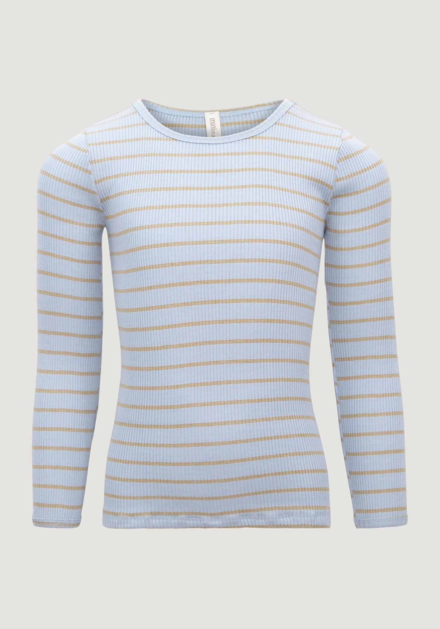 Bluză seamless din mătase - Bergen Clear Olive Stripes