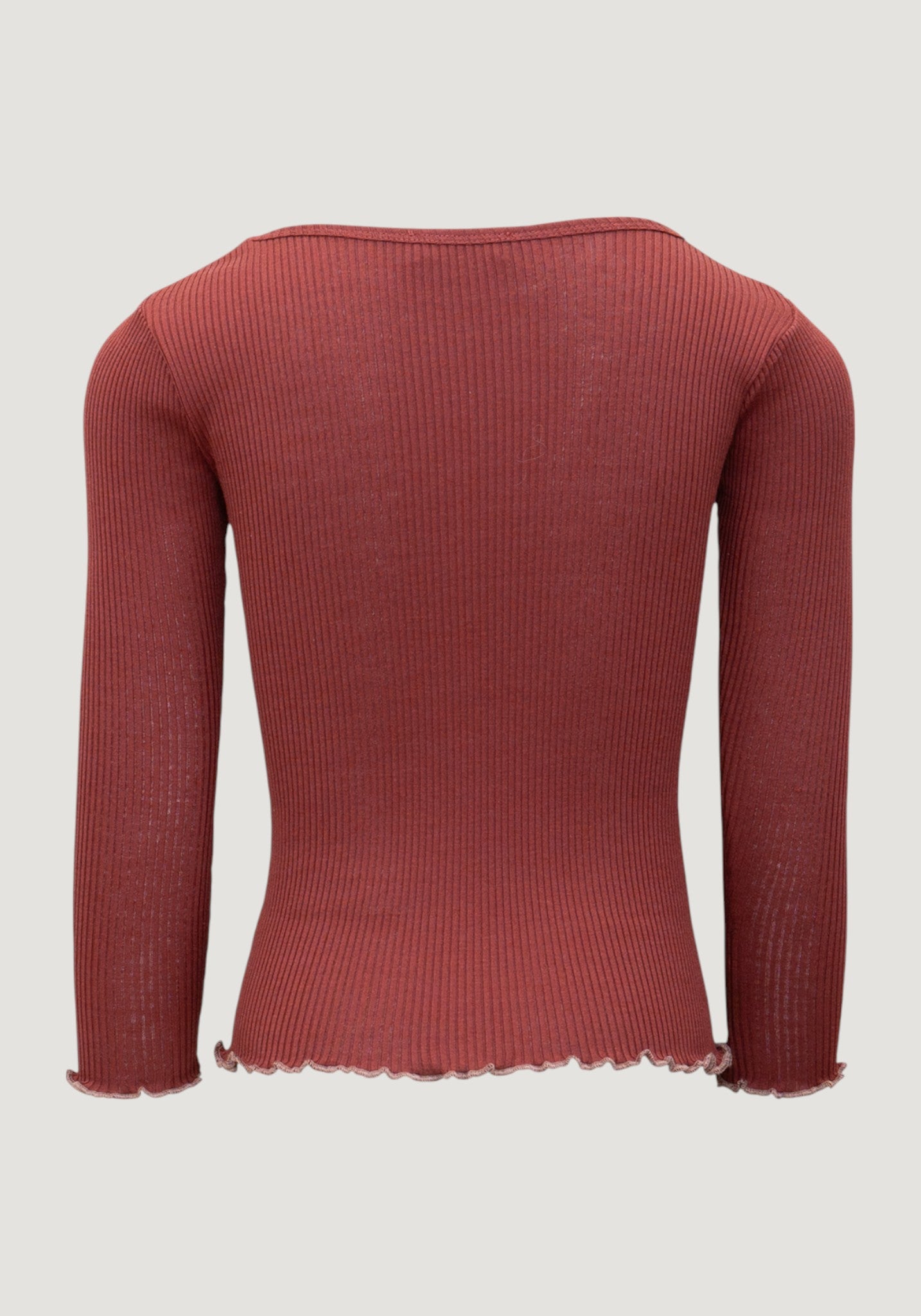 Bluză seamless mătase - Bergen Frill Hibiscus