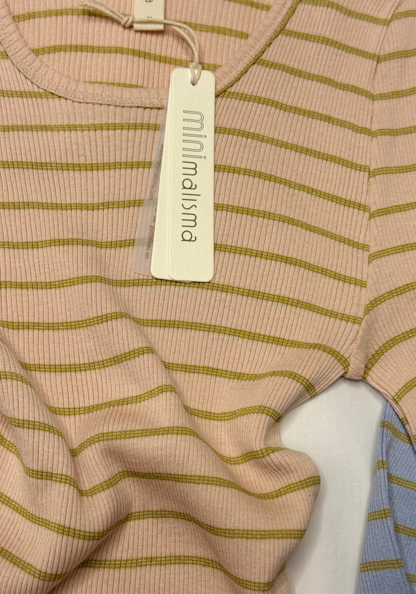 Bluză seamless din mătase - Gerda Frill Sweet Olive Stripes