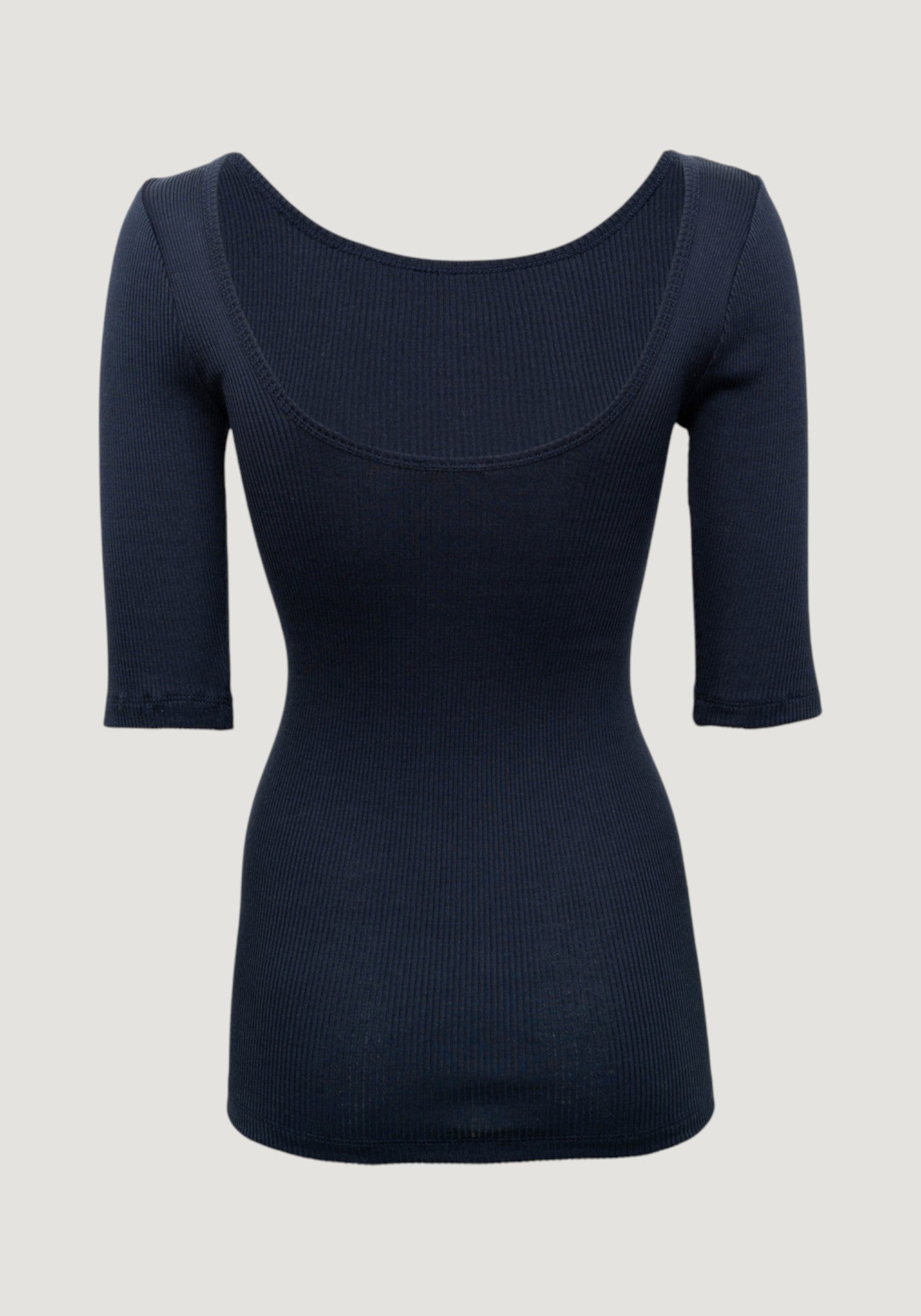 Bluză seamless din mătase - Gym Dark Blue