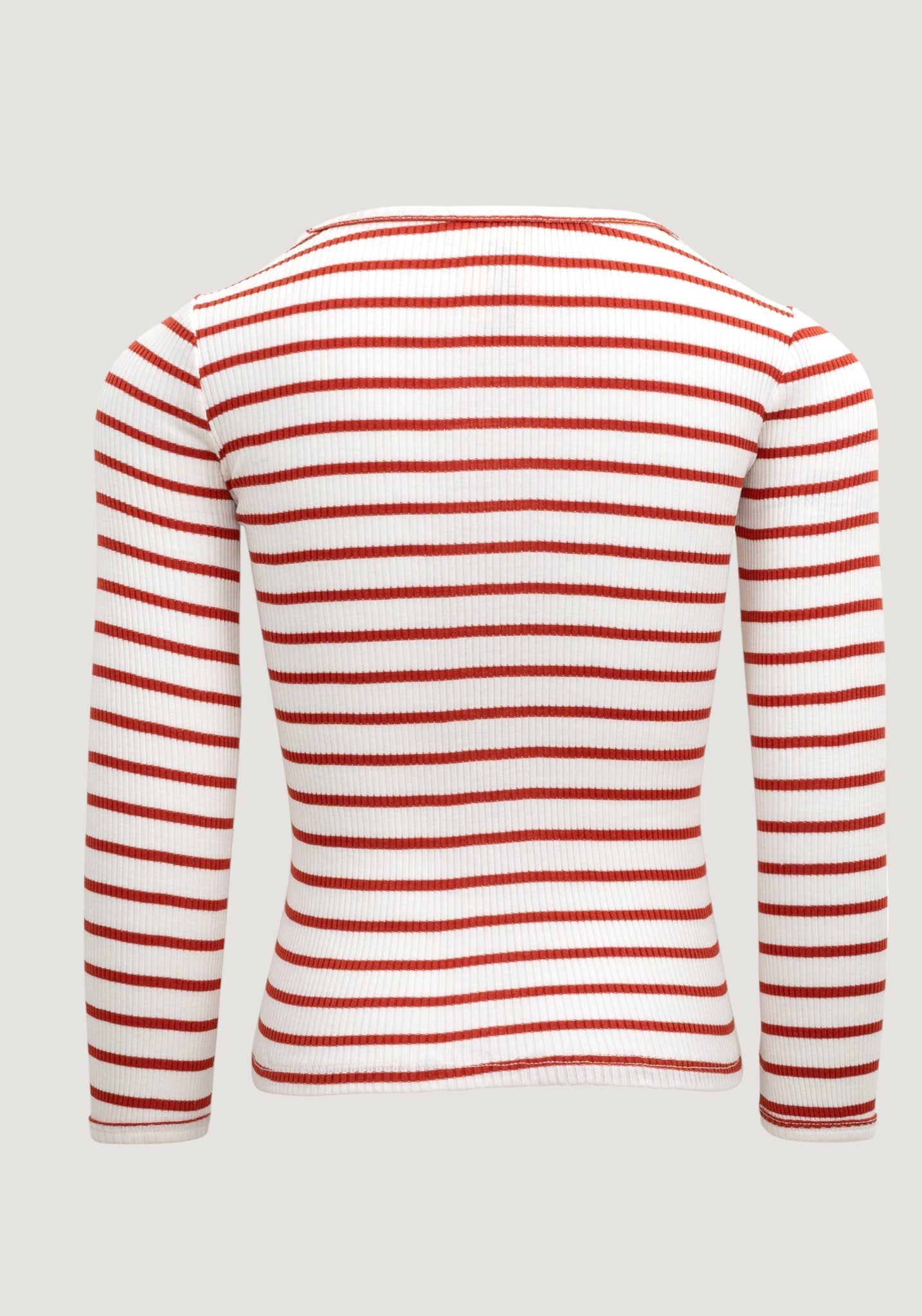 Bluză seamless mătase - Bergen Poppy Stripes Minimalisma HipHip.ro