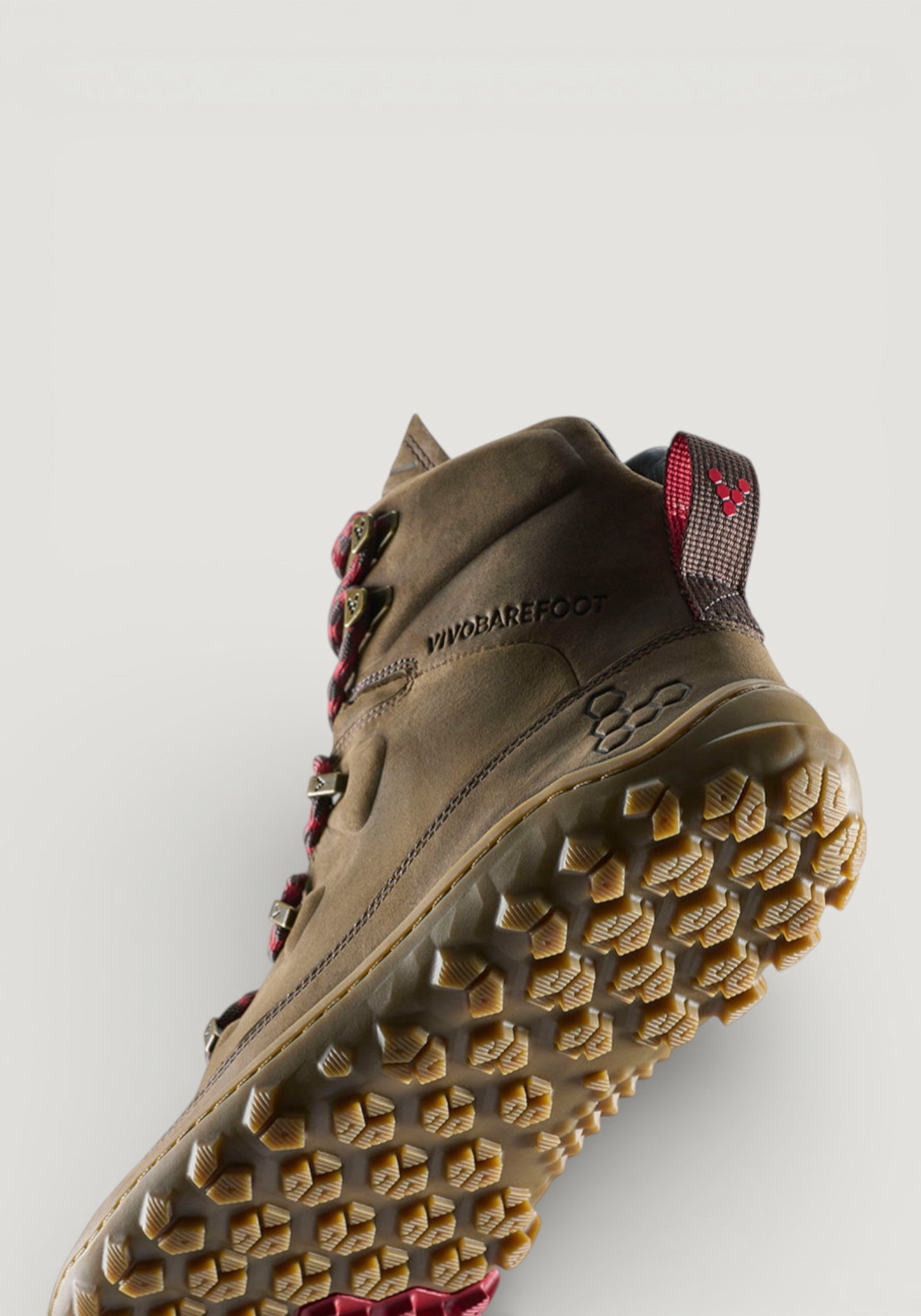 Bocanci drumeție Barefoot din piele - Tracker Leather AT II Men Bracken