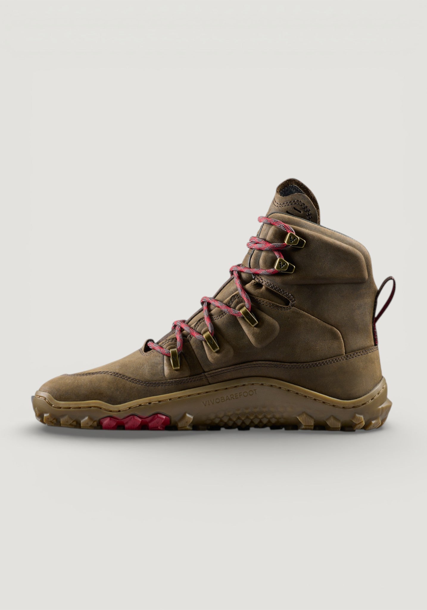 Bocanci drumeție Barefoot din piele - Tracker Leather AT II Men Bracken