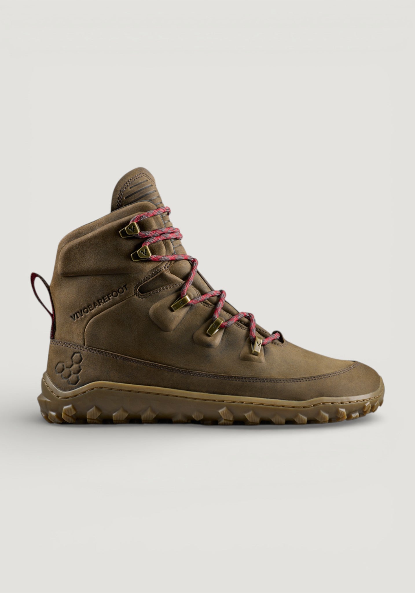 Bocanci drumeție Barefoot din piele - Tracker Leather AT II Men Bracken