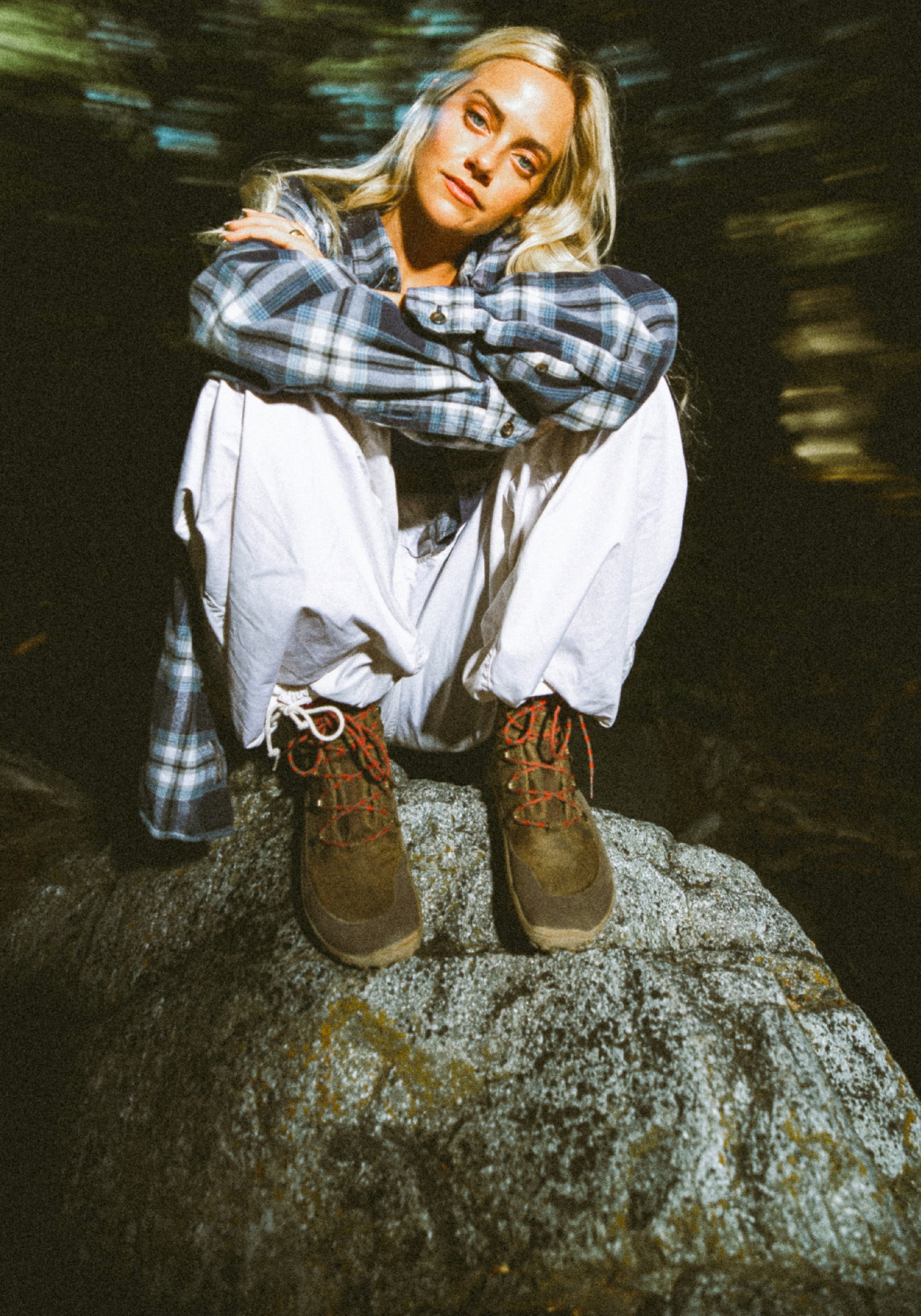 Bocanci drumeție Barefoot din piele - Tracker Leather AT II Women Bracken