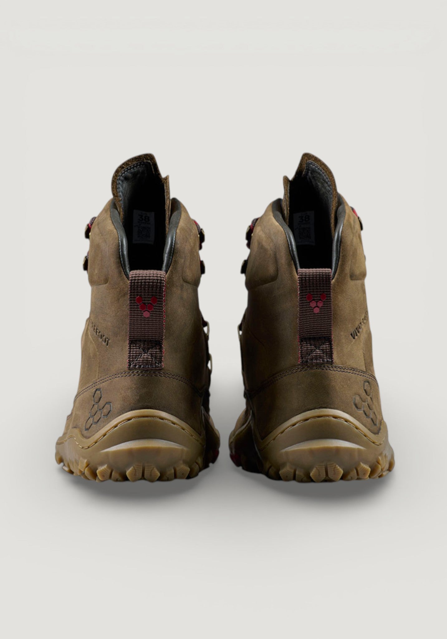 Bocanci drumeție Barefoot din piele - Tracker Leather AT II Women Bracken