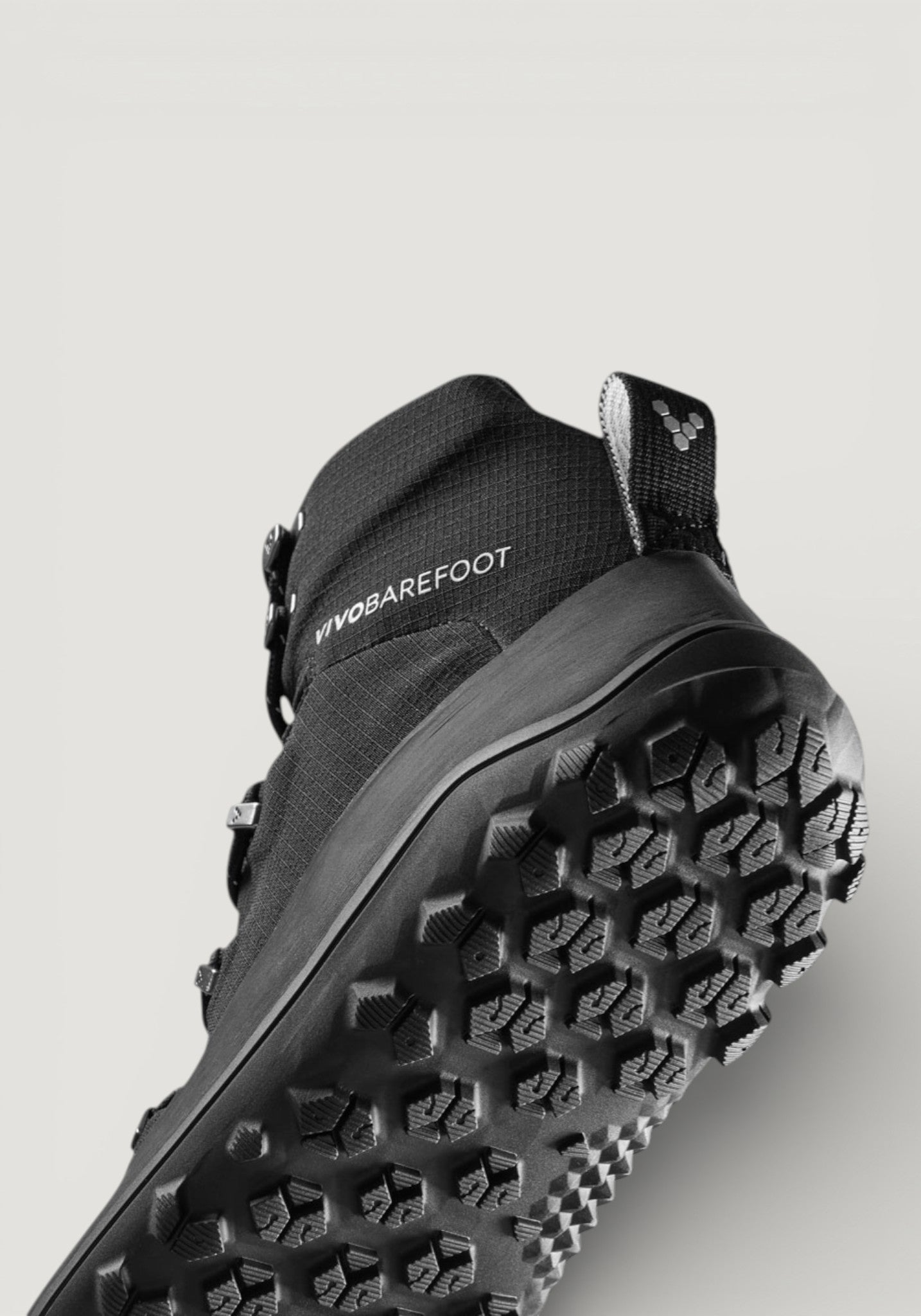 Bocanci drumeție Barefoot impermeabili - Tracker Textile AT II Men Obsidian