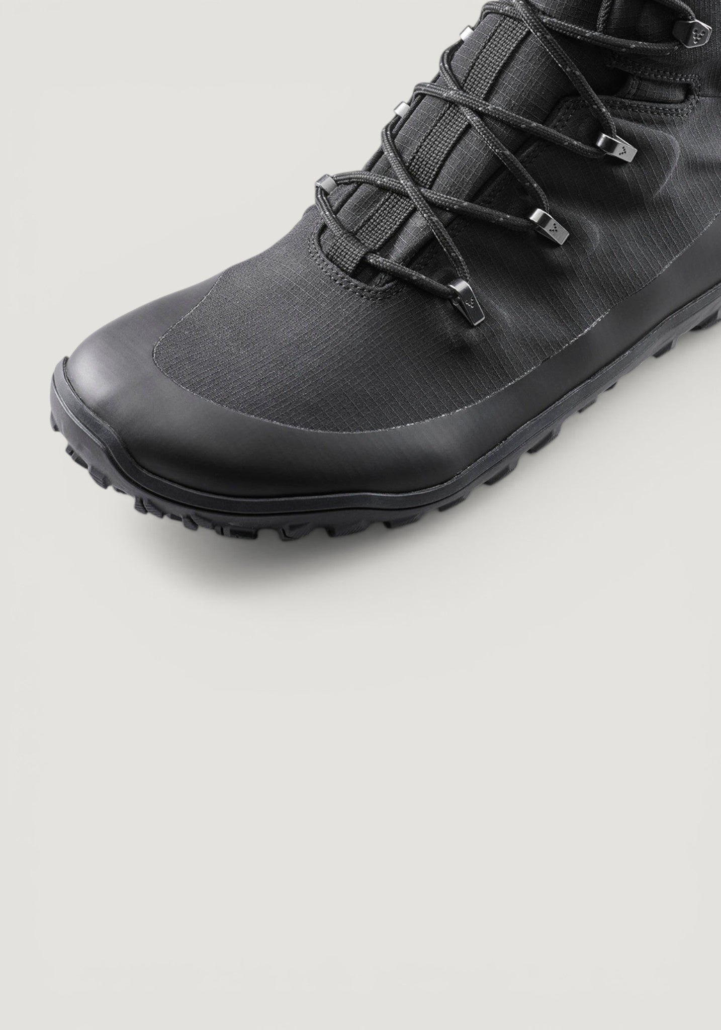 Bocanci drumeție Barefoot impermeabili - Tracker Textile AT II Women Obsidian