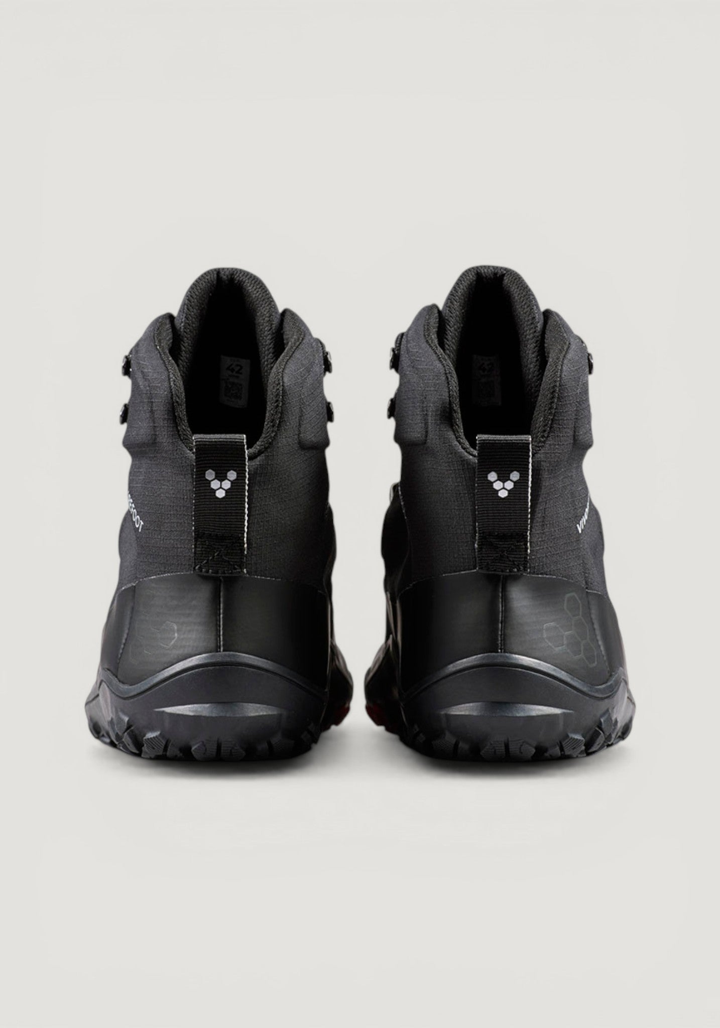Bocanci drumeție Barefoot impermeabili - Tracker Textile AT II Women Obsidian