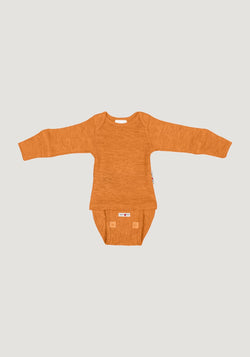 Body/Bluză (2 în 1) lână merinos - Tangerine Marmelade ManyMonths HipHip.ro