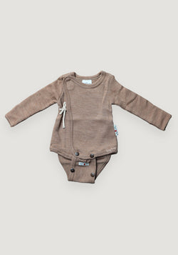 Body/Cardigan (2 în 1) kimono lână merinos - Nutty Granola ManyMonths HipHip.ro