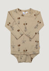 Body lână merinos extrafină - Balloon Bunny Beige