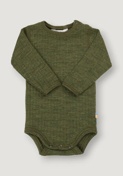 Body lână merinos - Basic Dark Olive 60