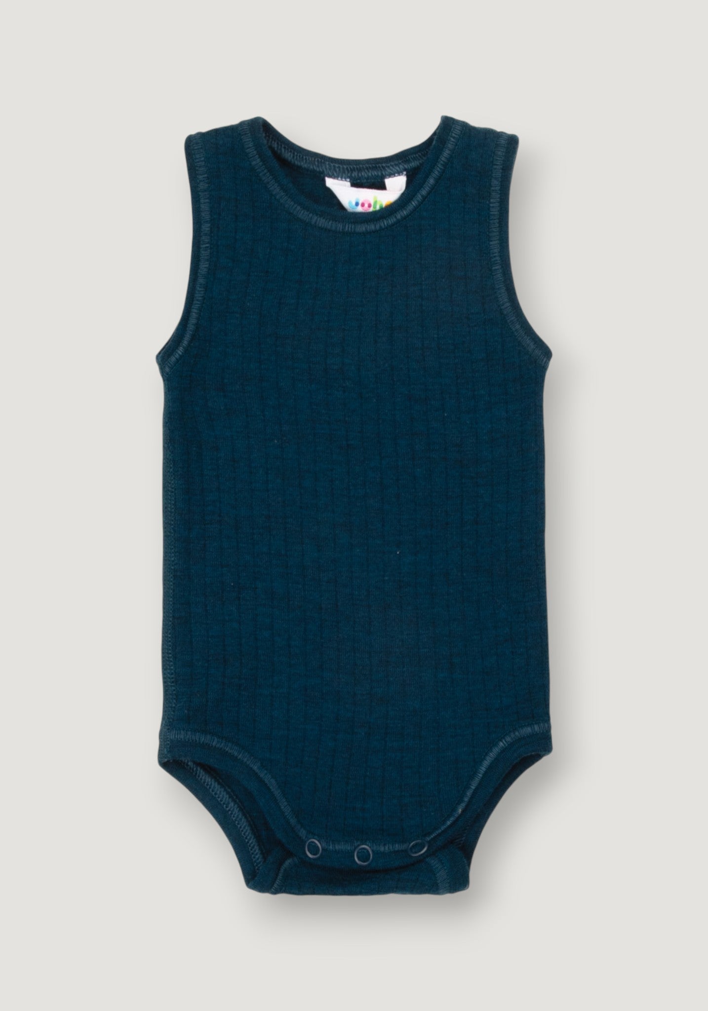 Body lână merinos - Basic Dark Turquoise 70