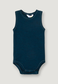 Body lână merinos - Basic Dark Turquoise 70