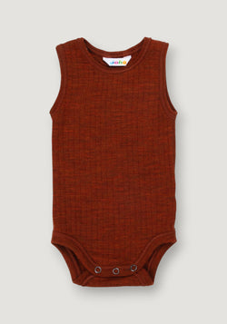 Body lână merinos - Basic Russet 70