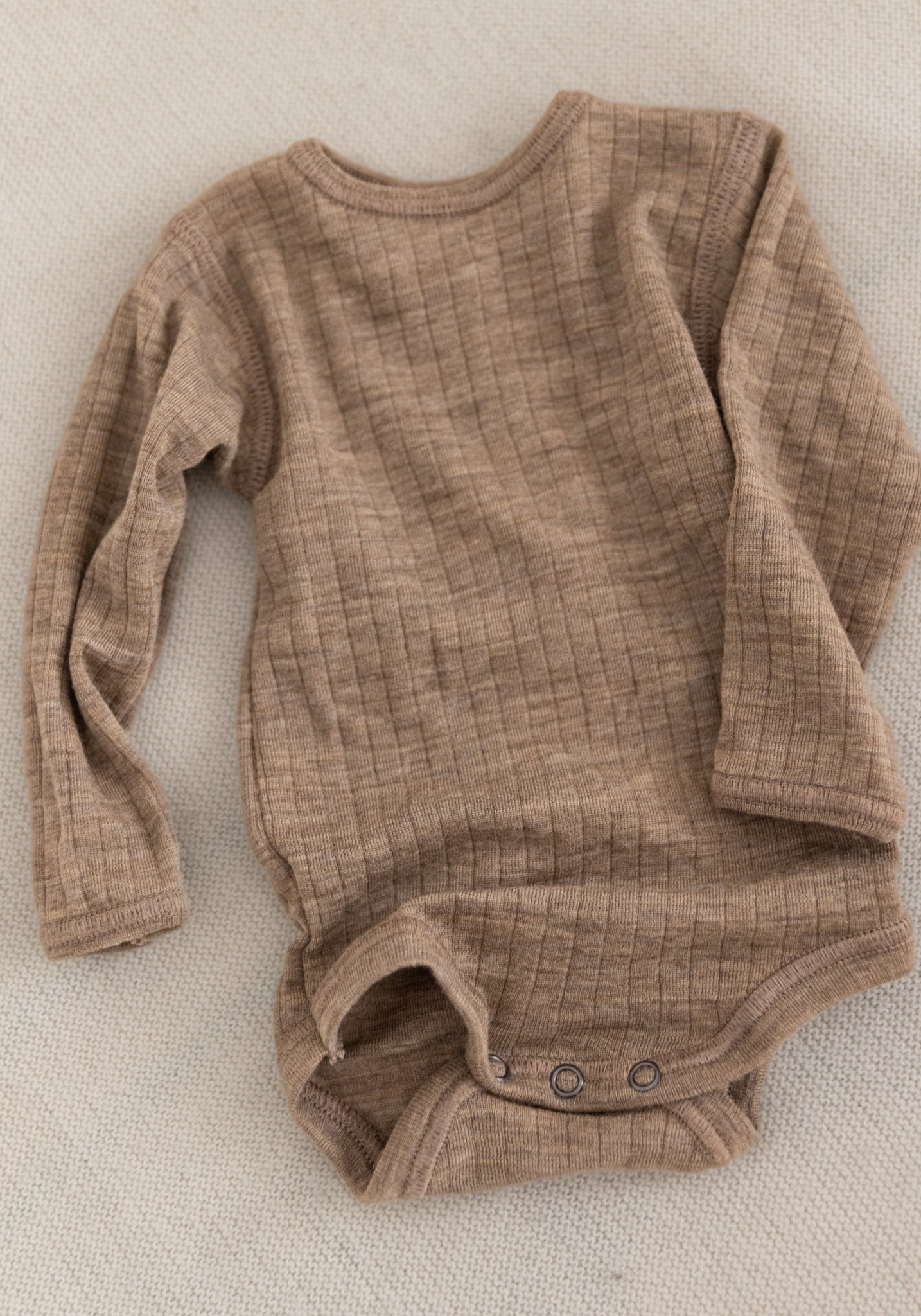 Body lână merinos - Basic Sesame Melange Joha HipHip.ro