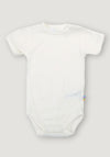 Body din lână merinos - Basic White