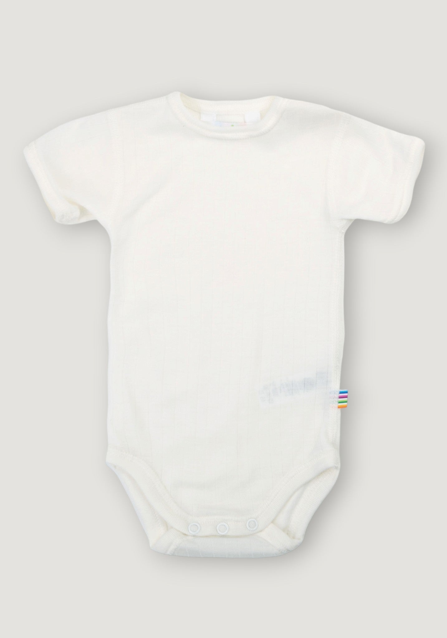 Body din lână merinos - Basic White