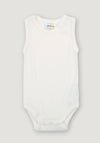 Body din lână merinos - Basic White