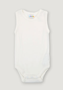 Body din lână merinos - Basic White