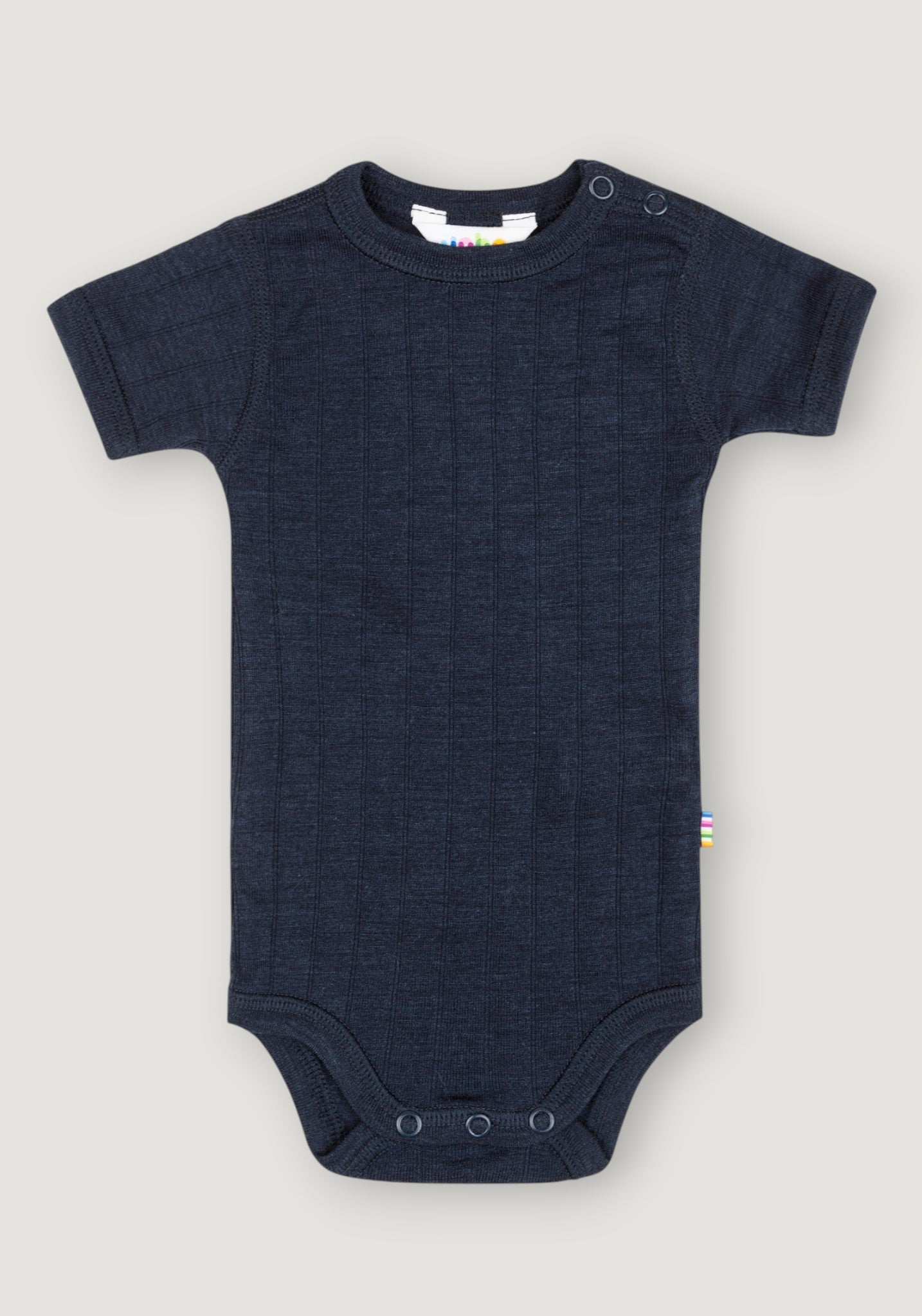 Body din lână merinos și mătase - Basic Marine