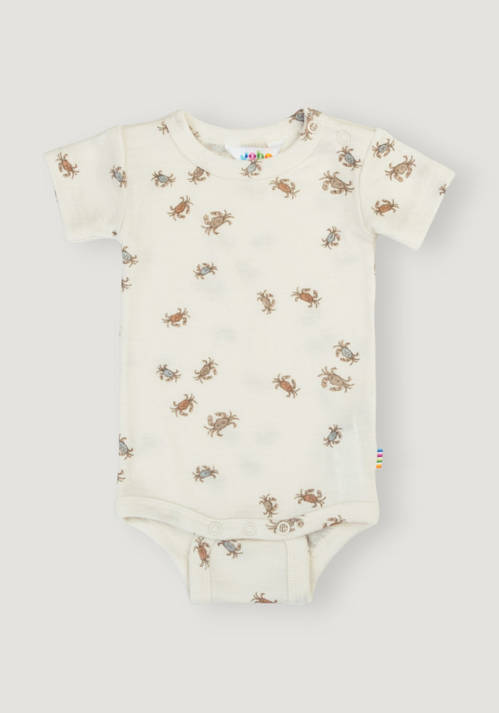 Body din lână merinos și mătase - Crab