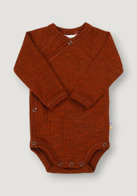 Body kimono lână merinos - Basic Russet 60